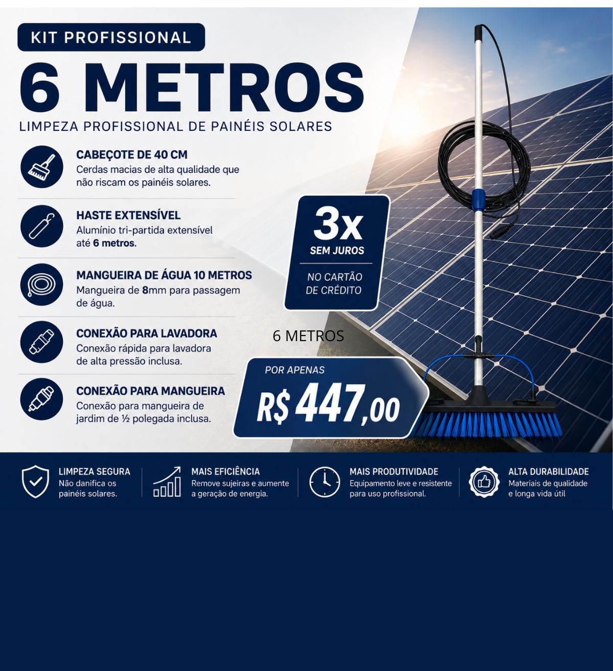 KIT PROFISSIONAL 6 METROS