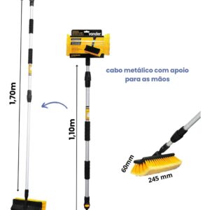 Vassoura Vonder Engate Rápido 1.7 Metros