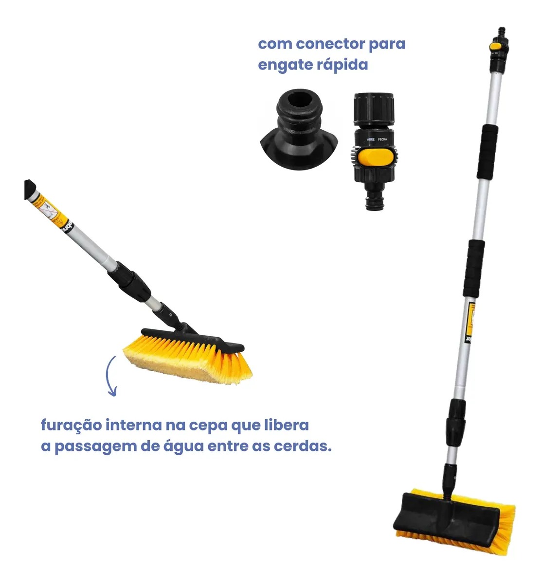 Vassoura Vonder Engate Rápido 1.7 Metros - Imagem 6