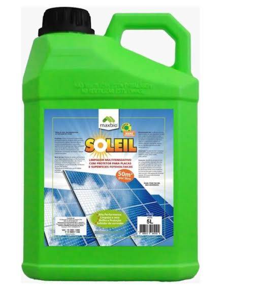 Sabão Para Limpeza De Painéis Solares - 5 Litros